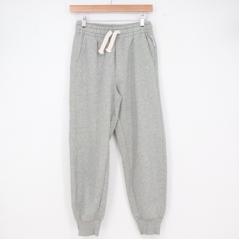 Everlane Track Pant Womens XS Tapered Heather Gray Drawstring Joggers Excellent